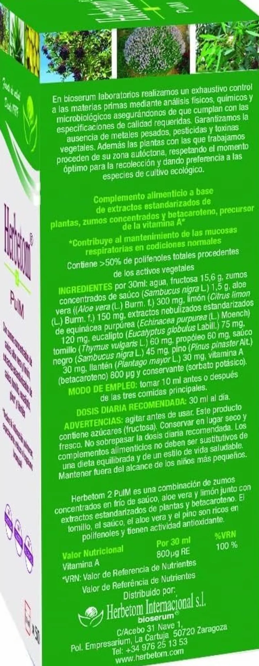 Bioserum Herbetom 2 Pm 500 ml