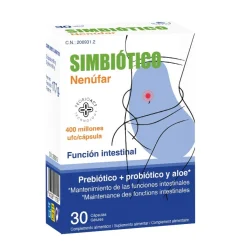Bioserum Simbiótico Nenúfar Prebiótico+Probiótico 30 Cápsulas