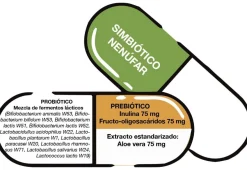 Bioserum Simbiótico Nenúfar Prebiótico+Probiótico 30 Cápsulas