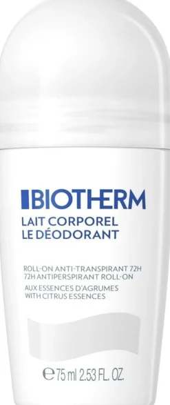 Biotherm Lait Corporel Desodorante en Roll-On 75ml