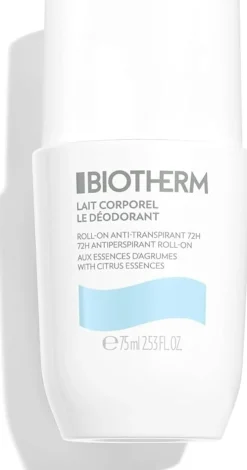 Biotherm Lait Corporel Desodorante en Roll-On 75ml