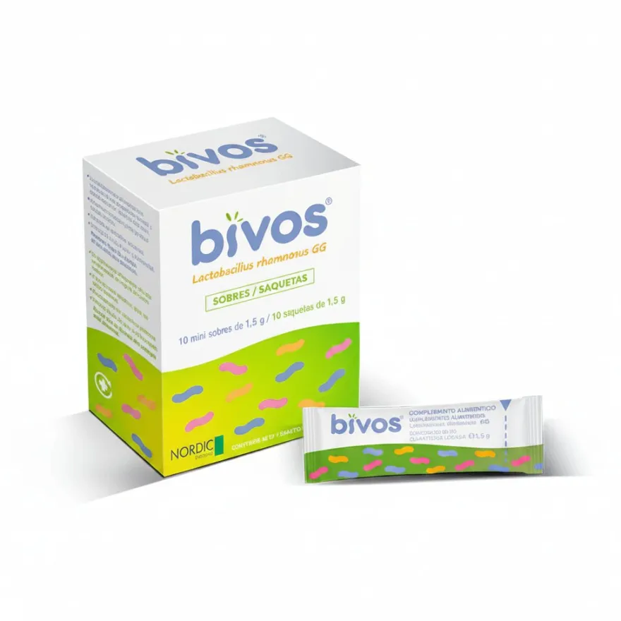 Bivos Lactobacillus GG 10 Sobres de 1,5 G