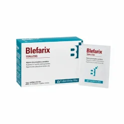 Blefarix Toallitas Higiene Párpados y Pestañas 20 Unidades