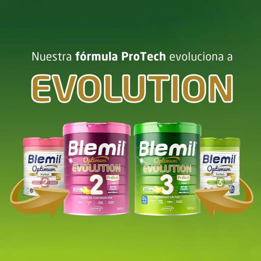 BLEMIL 3 Optimum Evolution Leche de Crecimiento Triplo 3x1200 gr