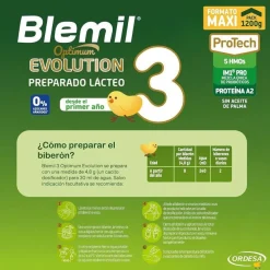 BLEMIL 3 Optimum Evolution Leche de Crecimiento 1200 gr