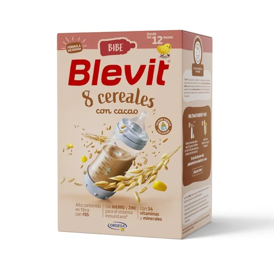 BLEVIT Bibe 8 Cereales y Cacao 500g