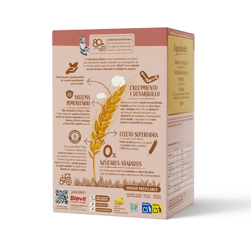 BLEVIT Bibe Sin Gluten 500g