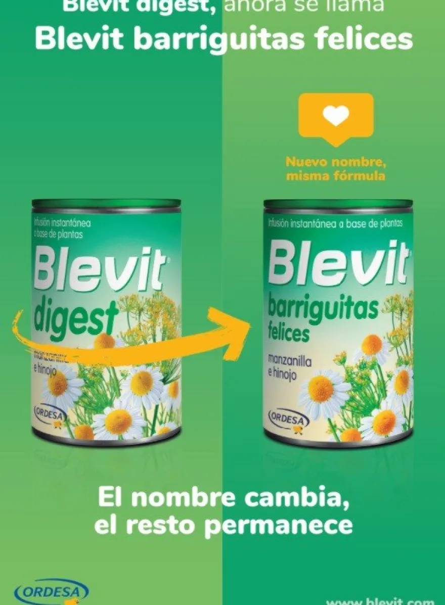 BLEVIT Digest Infusión Instantánea Pancitas Felices 150g