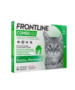 Boehringer Frontline Combo Gato 6 Pipetas