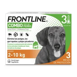 Boehringer Frontline Combo Perro 2 - 10 Kg 3 Pipetas