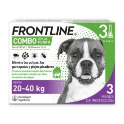 Boehringer Frontline Combo Perro 20 - 40 Kg 3 Pipetas