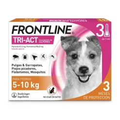 Boehringer Frontline Tri-Act 5-10 Kg 3 Pipetas
