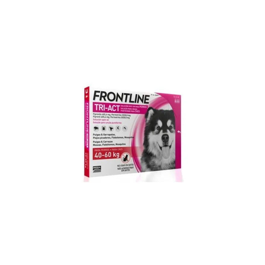 Boehringer Frontline Tri-Act 40-60 Kg 6 Pipetas