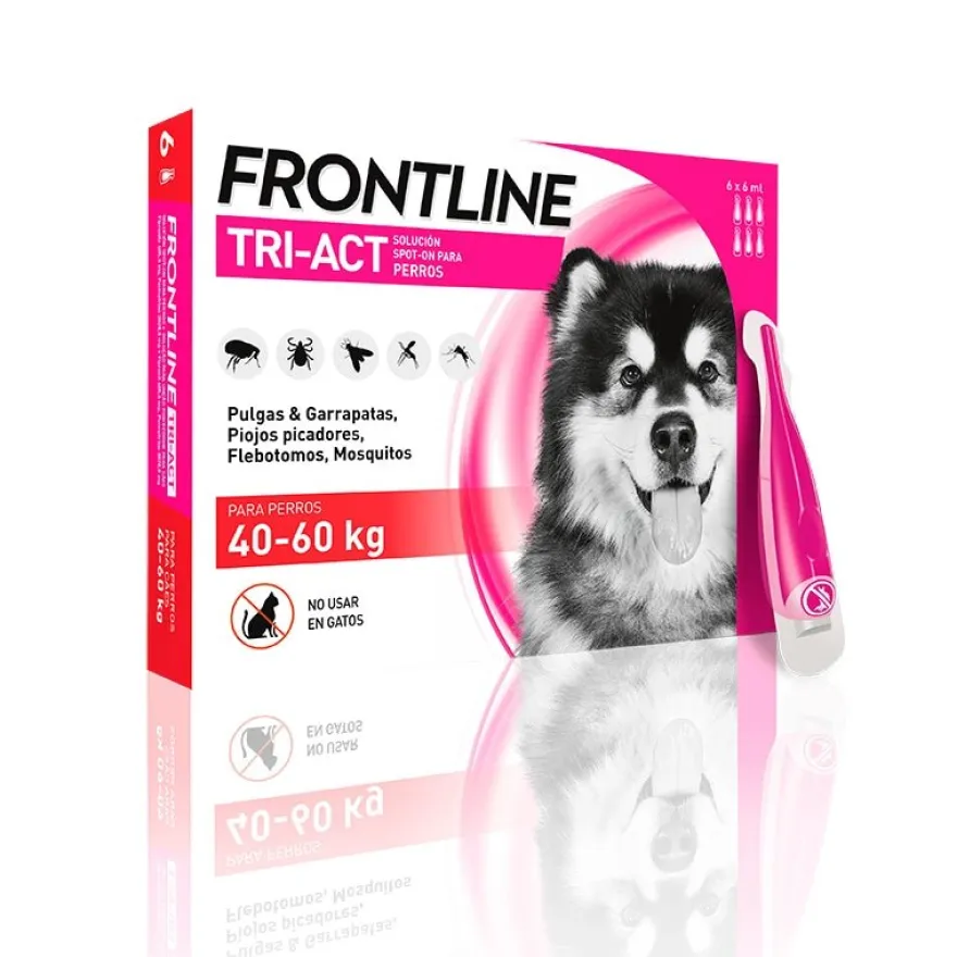 Boehringer Frontline Tri-Act 40-60 Kg 6 Pipetas