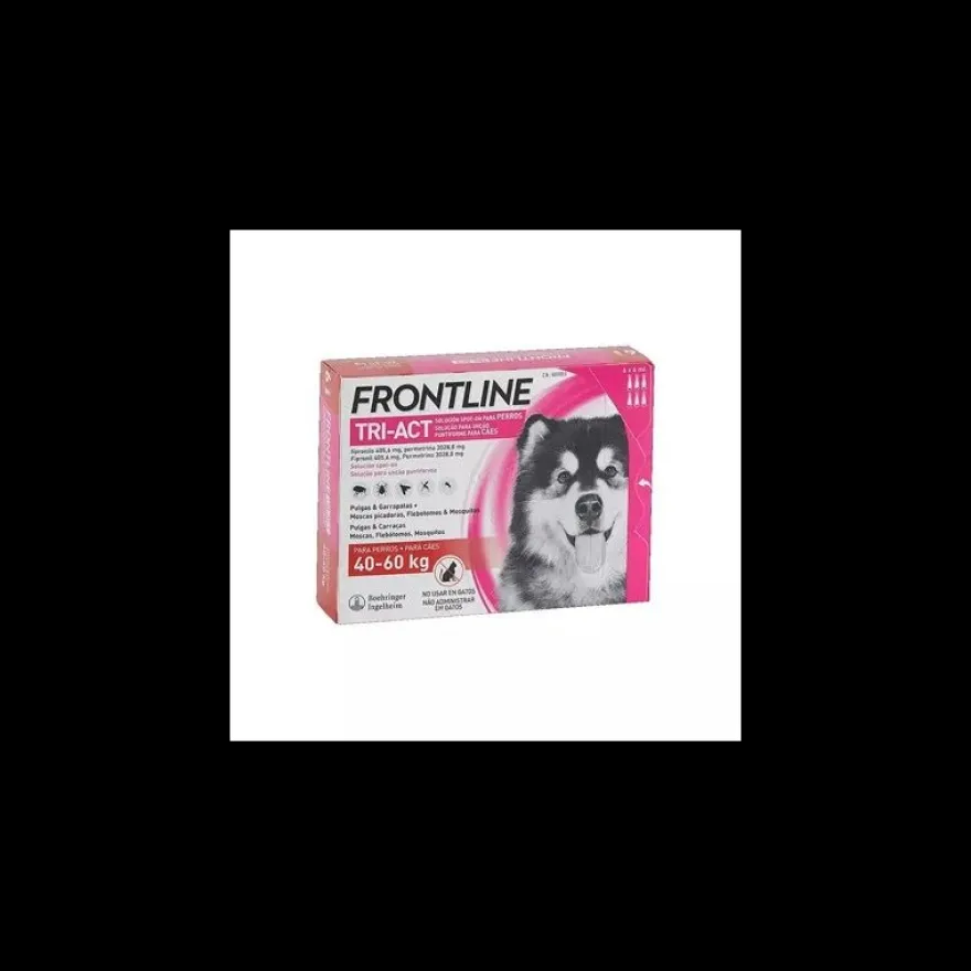 Boehringer Frontline Tri-Act 40-60 Kg 6 Pipetas