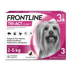 Boehringer Frontline Tri-Act 2-5 Kg 3 Pipetas