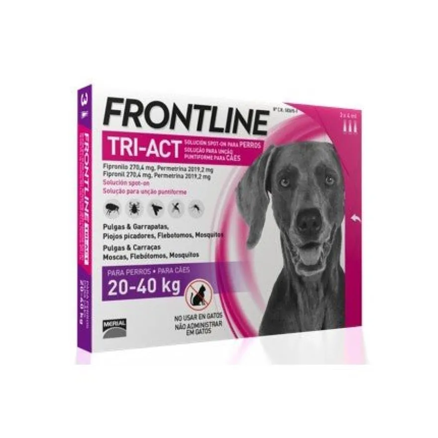 Boehringer Frontline Tri-Act 20-40kg 6 Pipetas