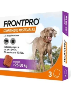Boehringer Frontpro 136 Mg Comprimidos Masticable 25-50 Kg (Xl) 3 Comprimidos