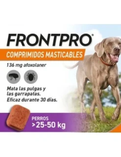 Boehringer Frontpro 136 Mg Comprimidos Masticable 25-50 Kg (Xl) 3 Comprimidos