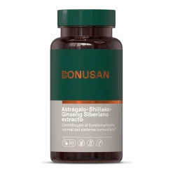 Bonusan Astragalo-Shiitake-Ginseng Siberiano 90 Cápsulas