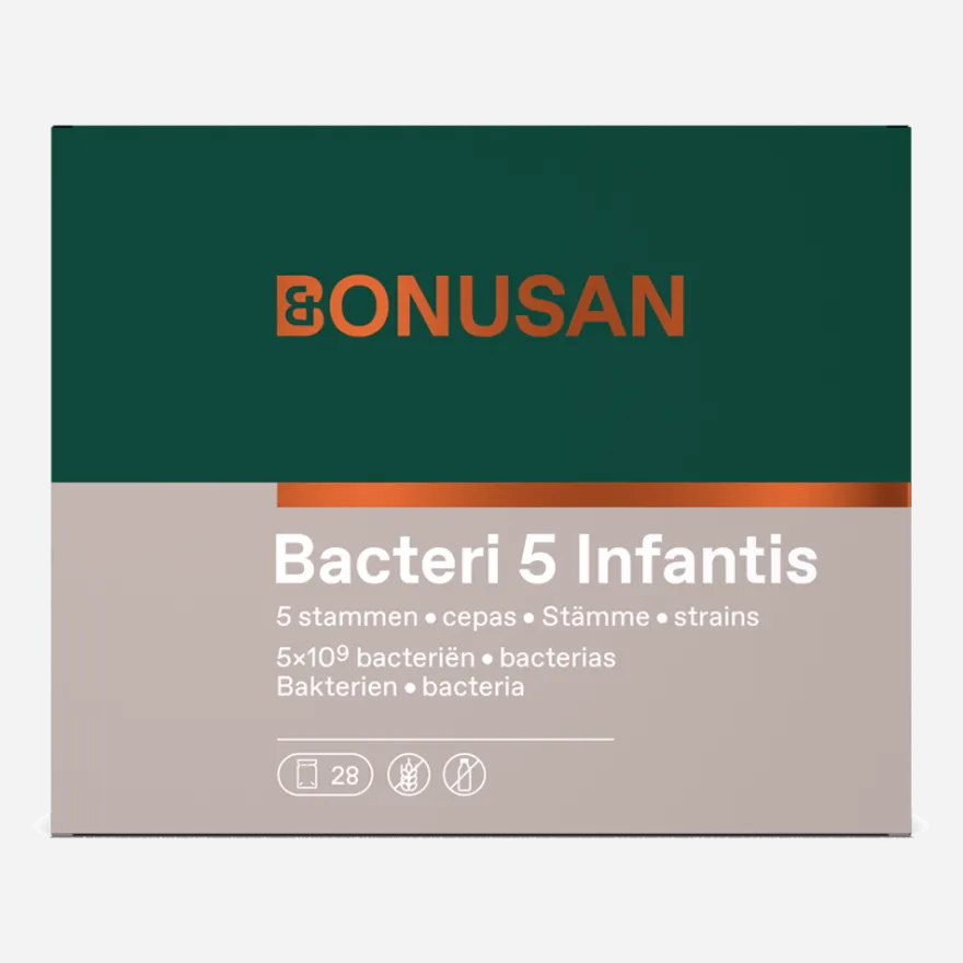 Bonusan Bacteri 5 Infantis Duplo 2x28 Sobres