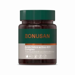 Bonusan Ácido Fólico Activo 400 Mcg Plus 90 Tabletas