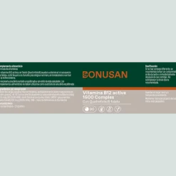Bonusan Coenzima B12 1500 Mcg Plus 90 Tabletas
