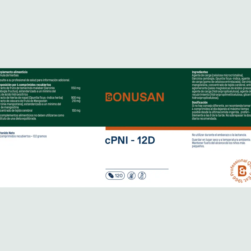 Bonusan cPNI-12D 120 Tabletas
