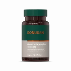 Bonusan Extracto Alcachofa Jengibre 60 Cápsulas