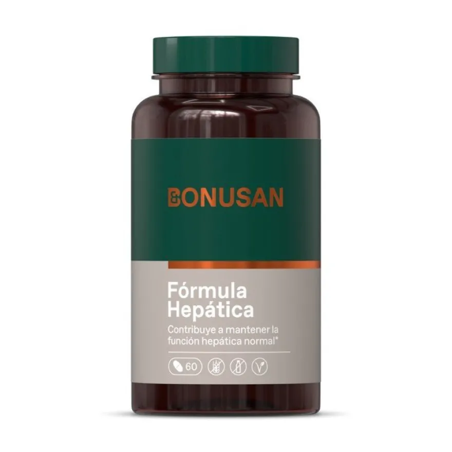 Bonusan Fórmula Hepática Suplemento Hígado 60 Comprimidos