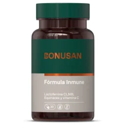 Bonusan Fórmula Inmune Lactoferrina Defensas 30 Cápsulas