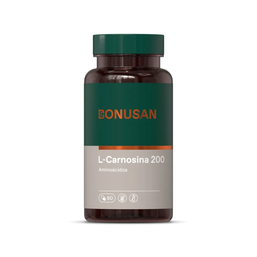 Bonusan L-Carnosina 200 Mg 60 Cápsulas