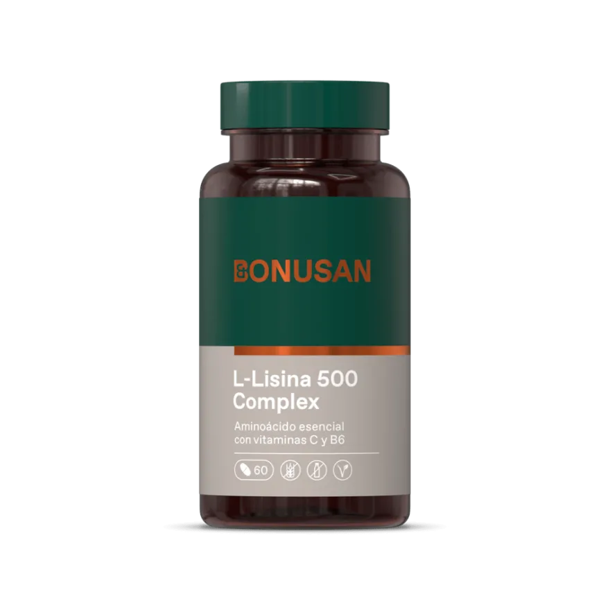 Bonusan L-Lisina 500 Mg Plus 60 Tabletas
