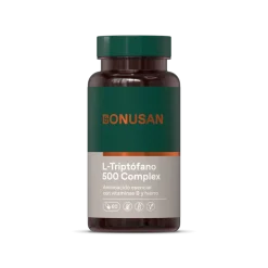Bonusan L-Triptofano 500Mg Plus 60 Cápsulas