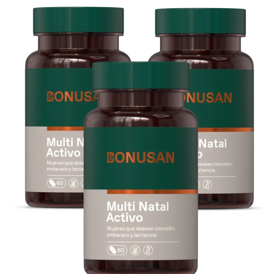 Bonusan Multi Natal Activo【PACK OFERTA 】3x60 Tabletas