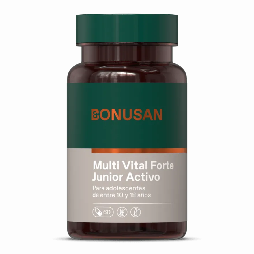 Bonusan Multi Vital Forte Junior Activo 60 Cápsulas