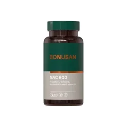Bonusan NAC 600 N-Acetilcisteína Suplemento 60 Cápsulas