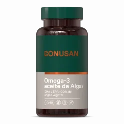 Bonusan Omega-3 Aceite de Algas Vegano 60 Perlas