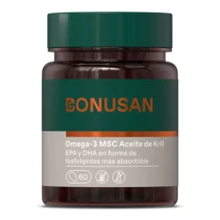 Bonusan Omega-3 Msc Aceite De Krill 60 Cápsulas De Gelatina