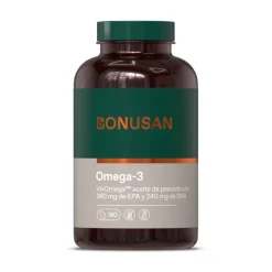 Bonusan Omega-3 Suplemento Ácidos Grasos 180 Perlas