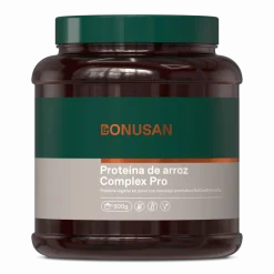 BONUSAN Proteína de Arroz en Polvo Plus (Sabor Vainilla) 500g