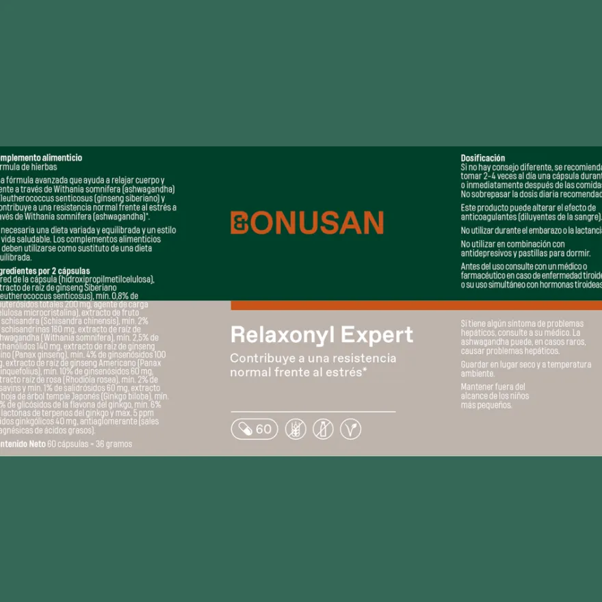 Bonusan Relaxonyl 60 Cápsulas
