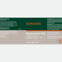 Bonusan Resveratrol 100 Mg 60 Cápsulas