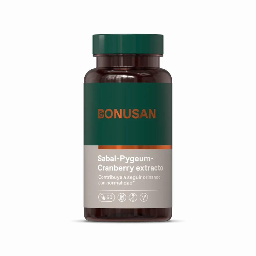 Bonusan Sabal-Pygeum-Cranberry Extracto 60 Cápsulas