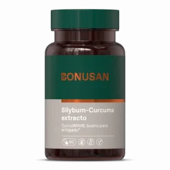 Bonusan Silybum-Cúrcuma Extracto 60 Cápsulas