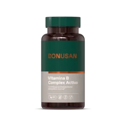 Bonusan Vitamina B Complejo Activo 60 Cápsulas