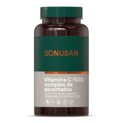 Bonusan Vitamina C-1000 Complejo De Ascorbatos 90 Comprimidos