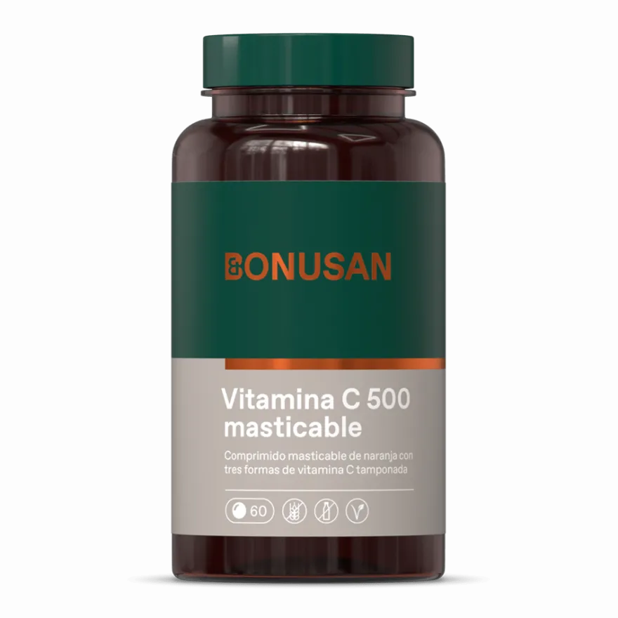 Bonusan Vitamina C-500 Masticable 60 Tabletas