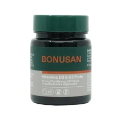 Bonusan Vitamina D3 & K2 Forte 60 Cápsulas
