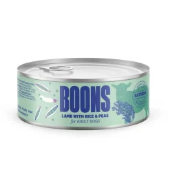 Boons Perro Adulto Cordero Arroz Guisantes Comida Hipoalergénica 10x185g
